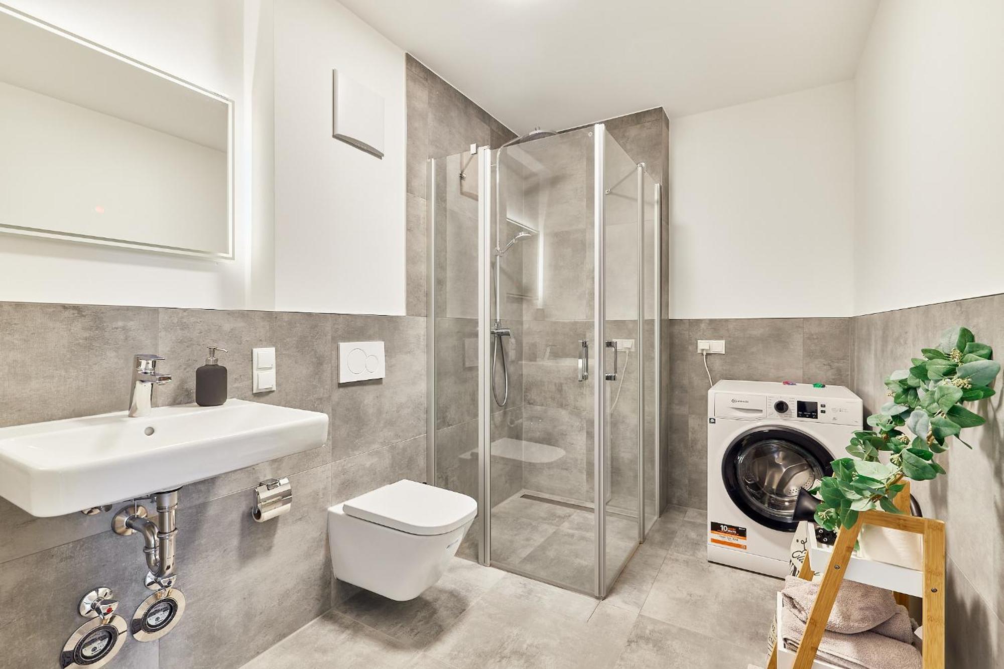 Elegantes 1 Zimmer Apartment Neubau MHG Eksteriør billede