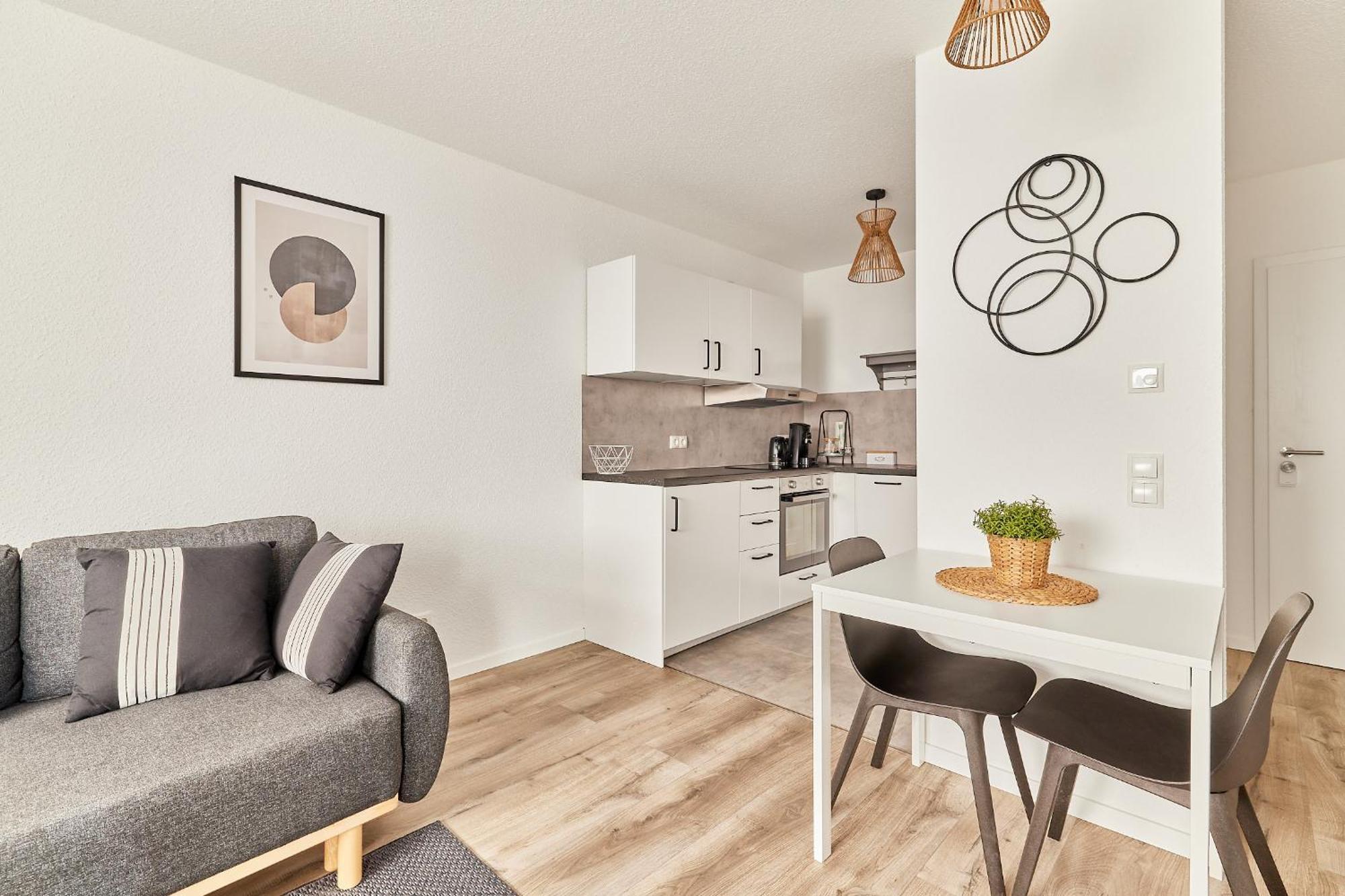 Elegantes 1 Zimmer Apartment Neubau MHG Eksteriør billede